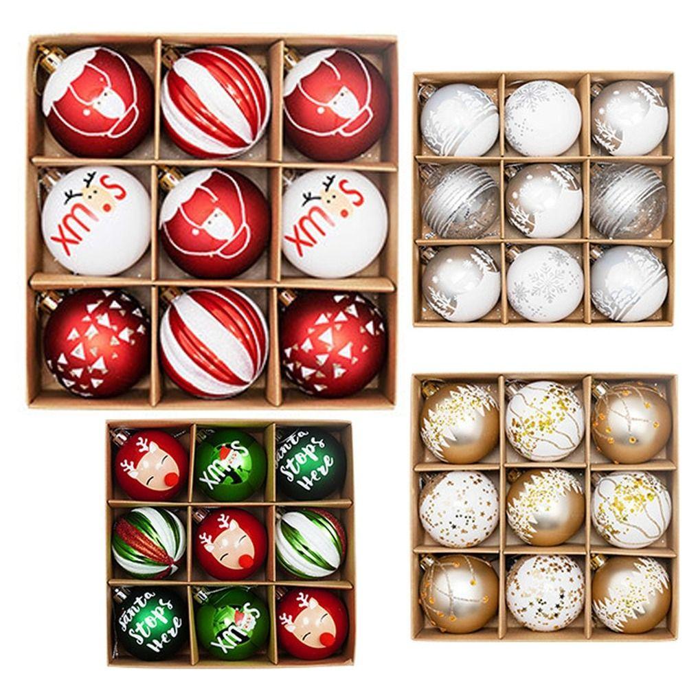 Party DIY Decorative Home Decor Christmas Ball Christmas Decoration Ornament Christmas Tree Pendant