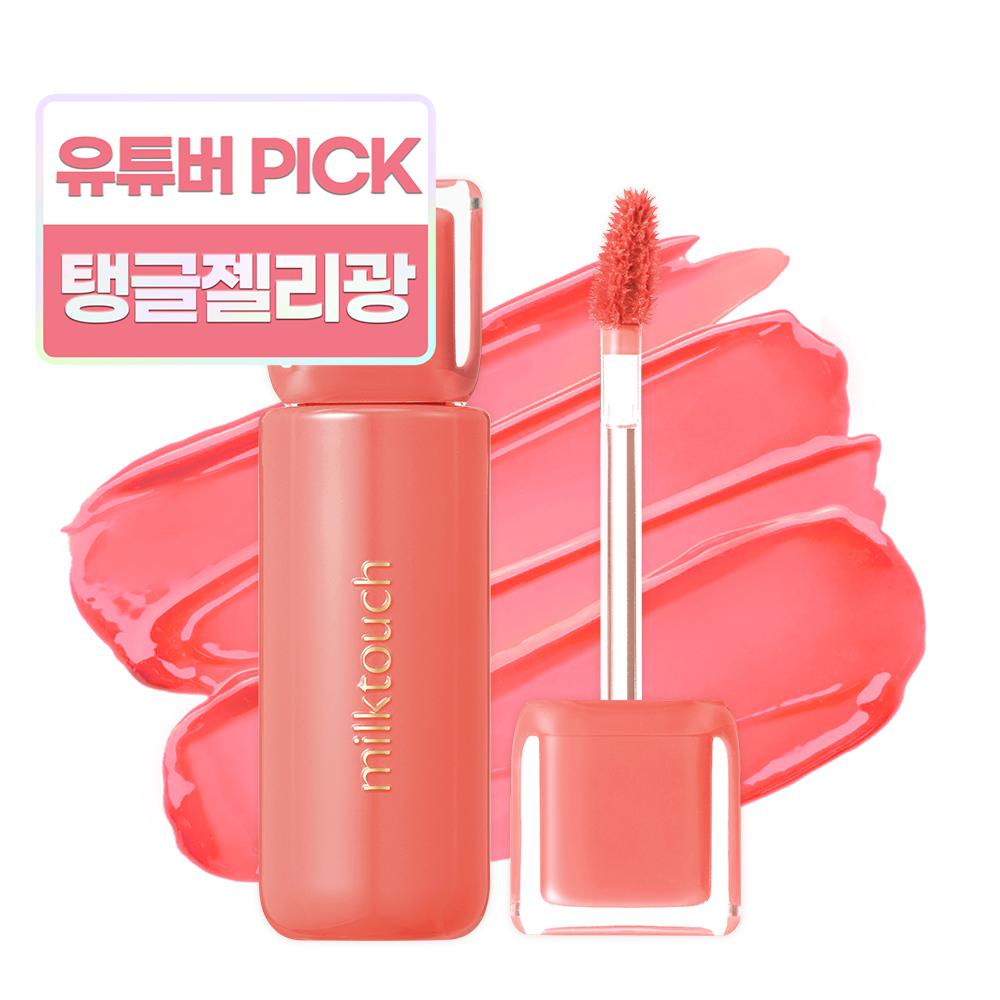 Тинт-гель для губ Milk Touch Jelly Fit Tinted Glow, оттенок 02 Peach on Top, 4 г, 1 шт.