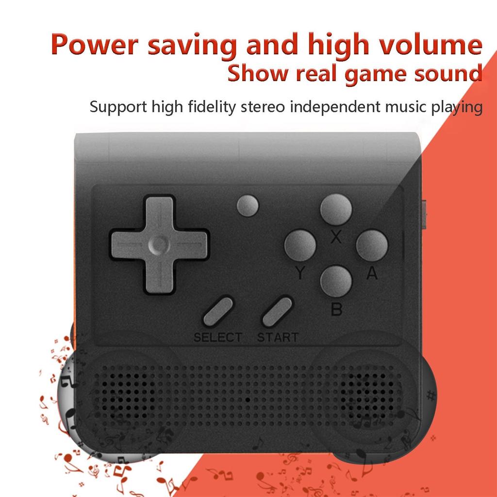 Портативная игровая складная консоль с 3-дюймовым IPS-экраном, открытая система, мини-игровая консоль со встроенными 1500 играми