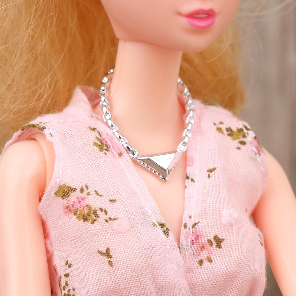 Кукла для маленьких девочек, подарок, игрушки, ожерелья, короны, браслет, ювелирные изделия, одежда, аксессуары, серьги для вечеринки