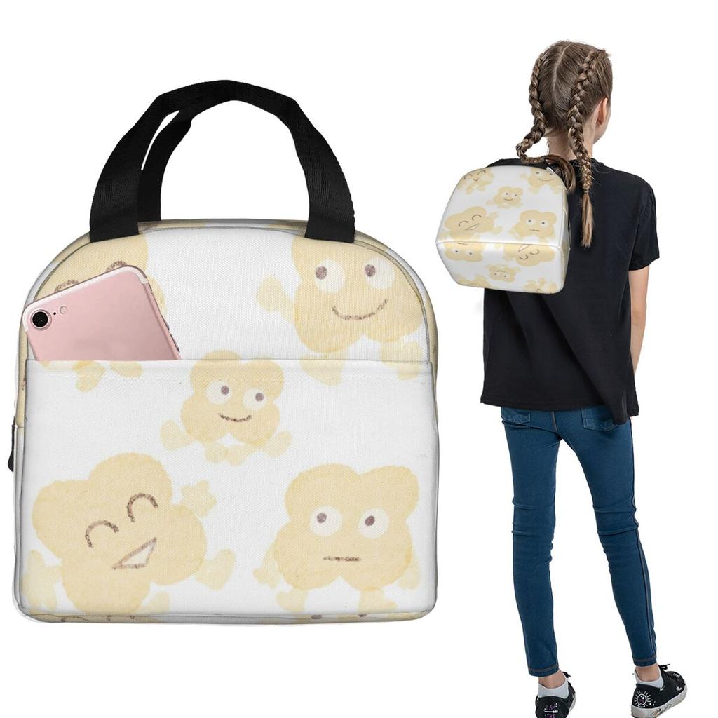 X BFDI Insulated Lunch Bag for Women Children Portable Food Boxes Thermal Lunch Box Tote