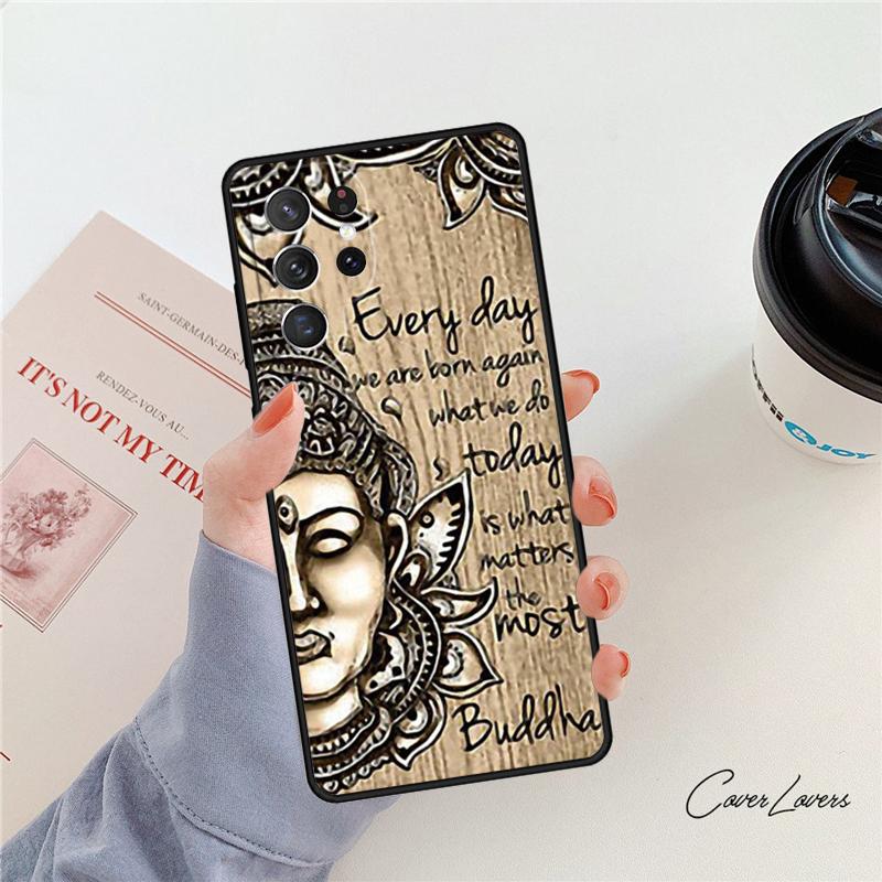 Чехол для телефона Будда Сиддхартха Гаутама Для Samsung Galaxy S24 S25 S23 S22 Ultra Note 10 20 Plus S20 S21 FE Чехол