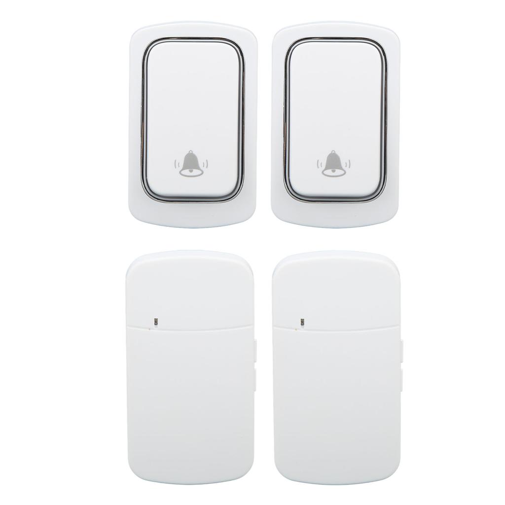 Беспроводной дверной звонок с автономным питанием IP68 водонепроницаемый пейджер дальнего действия для домашнего офиса и квартиры с кондиционером