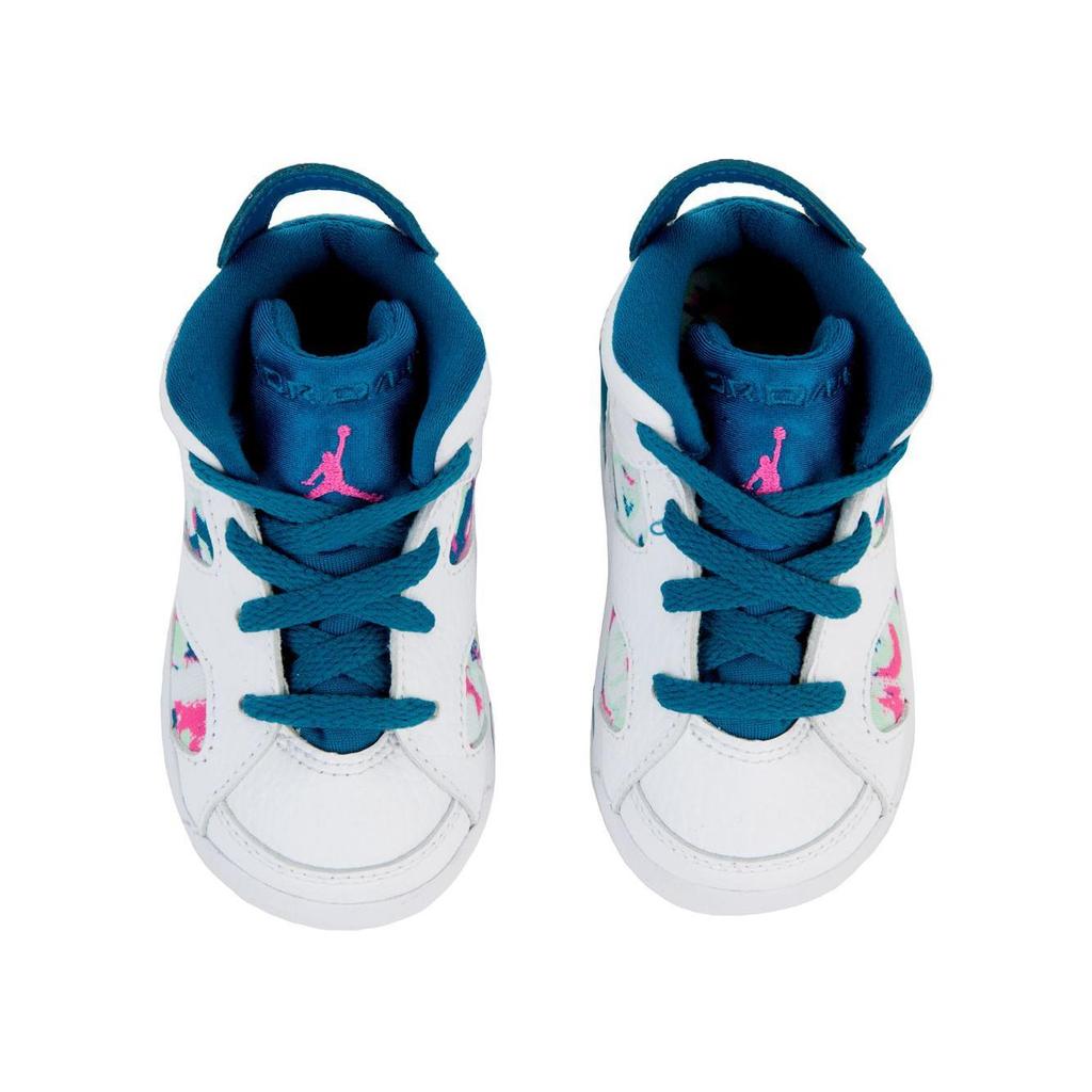 Jordan 6 Retro White Laser Fuchsia Green Abyss TD 645127-153