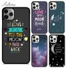 Чехол для телефона «Я люблю тебя до Луны и обратно» для iPhone 11 12 13 14 Pro Max mini XR XS SE 2020 7 8 Plus Galaxy S21 S22