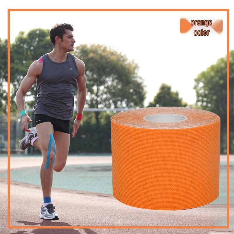 Мышечный пластырь Кинезио тейп для поддержки груди, колена и локтя – Защитное снаряжение для фитнеса и спорта