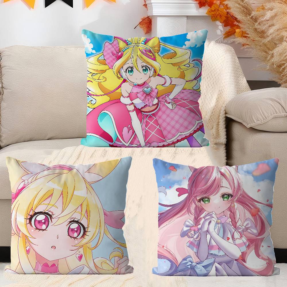 P-Pretty C-Cure Pink Cushion Cover Pillowcase Upholstery Sofa Throw Pillow Home Decor Pillowcas