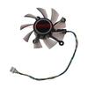 R128015SU 75mm 4pin 4x43mm for EAH5830/6850/8600/9800 GTS 260/450/460 HD7850 Graphics Card Cooling Fan