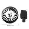 Removable Sink Drain Strainer Anti Clogging Food Waste Filter Drain Stopper  Waste Disposal