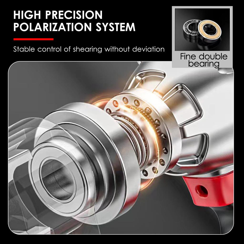 21 В, бесщеточные мини-аккумуляторные ножницы для жести, 2,0 Ач, электрические ножницы с литий-ионной аккумуляторной батареей