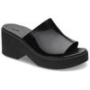 Crocs Brooklyn Slide Slippers Women's Black 209709-001