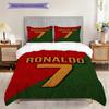 Ronaldo's Legacy Bedding (1 * duvet cover + 2 * pillowcase, without core) Bedding set Christmas birthday gift Soft and comfortable