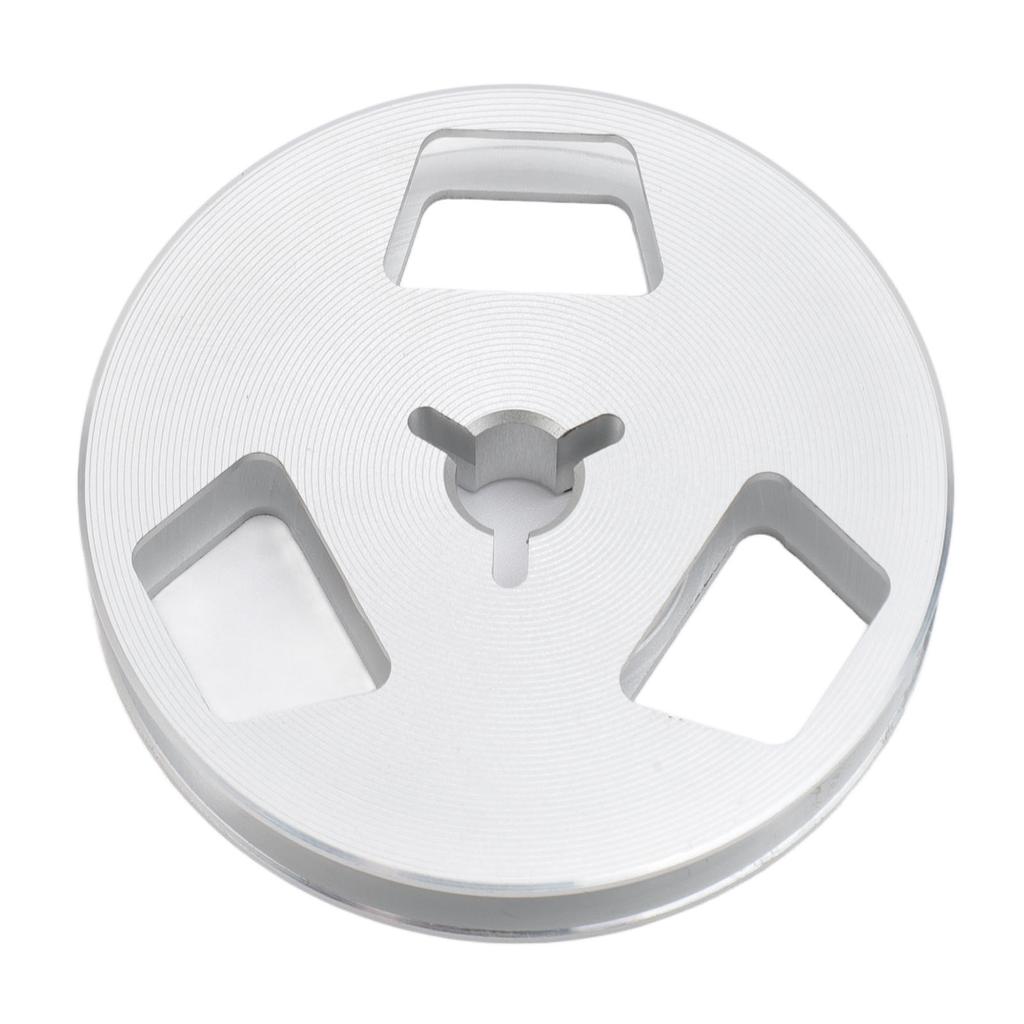 1/4 2.5 Inch Empty Tape Reel 3 Hole Sound Tape Takeup Reel for Recording Open Reel Takeup Reel NaMachine