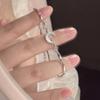 Exquisite Trendy Moon Link Bracelet For Women Korean Style Sweet Girls Twisted Chain Bracelet Party Jewelry Gift