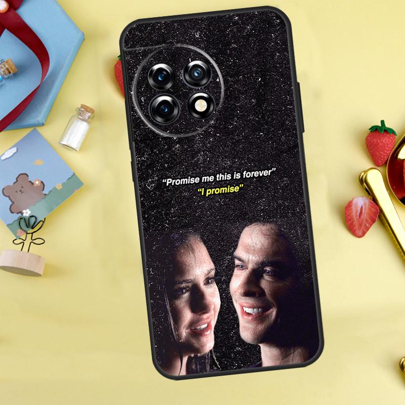 Чехол Vampire Diaries Damon Salvatore для OnePlus 13R 12R 13T 15 13 12 11 10 9 10R 10T 8T Nord 5 CE 4 2 3 Lite N20 N30