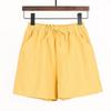 Loose Linen Cotton Hemp Plus Size Student Sports Casual Shorts Women's Wide Leg Pants