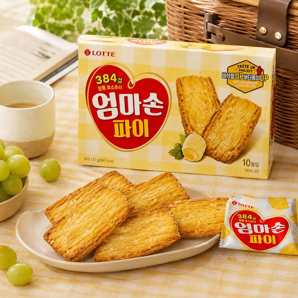 Печенье-пирожки Lotte Mom's Hand Pie 127 г