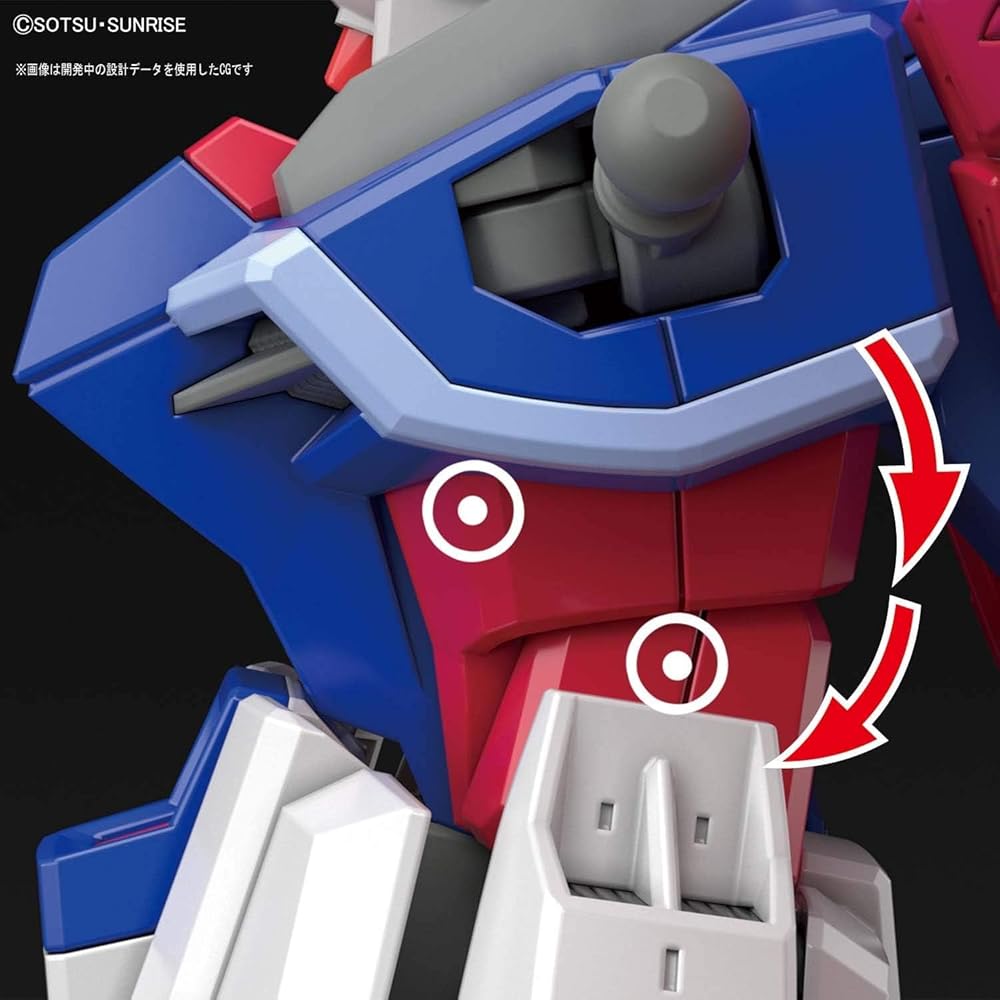 HGCE Мобильный доспех Гандам SEED Destiny Destiny Gundam Масштаб 1/144 Пластиковая модель с цветовой кодировкой