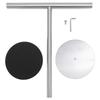T Shape Towel Holder Stainless Steel Standing Hand Towel Rack with Heavy Base Jewelry Organizer for
