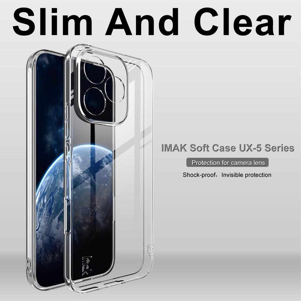 For Honor 400 Lite 5G Phone Case IMAK Soft Slim Case UX-5 Series