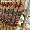 1 шт. NAPEARL модные элитные дворцовые шторы с вышивкой и оконные ширмы для гостиной, спальни, домашний декор