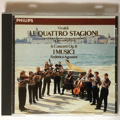 CD ВИВАЛЬДИ - Времена года / Морская буря, Радость: Ли  PHCP1101 Philips 1990 Япония Классический Б/У
