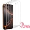 3 PCS 3PCS Temperd Glass Protector Cover For iPhone 16e 16 Pro Max 16 Plus 15 14 13 12 Mini 11 X XS MAX XR 7 8 Plus Screen Protector