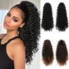 Synthetic Loose Long Curly Ponytail Wig High Temperature Fiber Extensions Easy To Wear Ponytail For Women Daily Wear