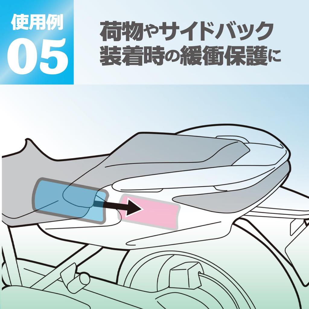 Tanax MF-4682 MOTOFIZZ Protector Sheet Set, For Glossy