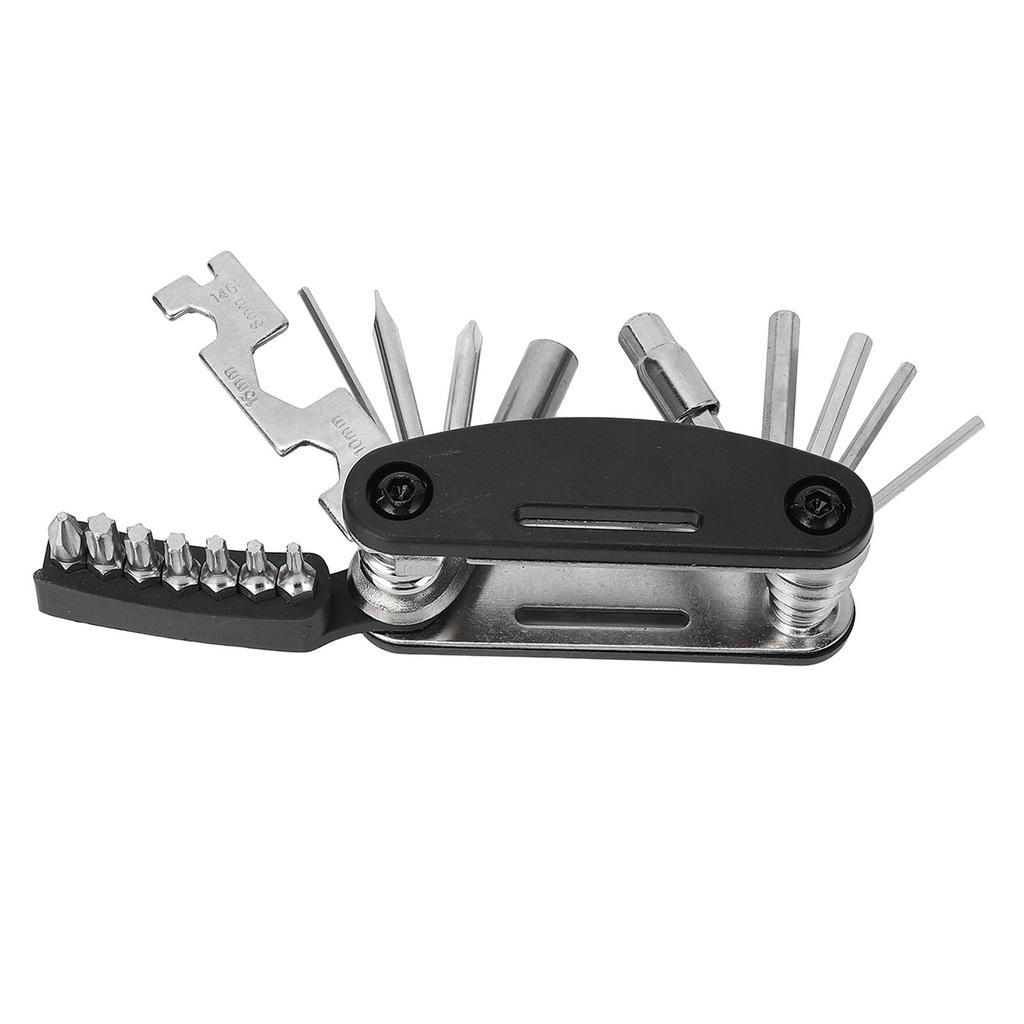 20 in 1 Bike Multitool Professional Portable Integrated Design Bike Repair Tool for Emergency Maintenance Camping Travel