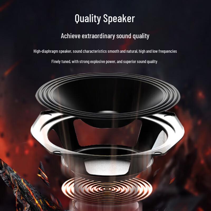 Huidu EM-101 Professional Full-Range Speaker CN plug (adapter included)