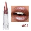 1 шт. Металлическая помада Стойкий блеск для губ Водостойкая Увлажняющая Красная Сияющая Помада-тинт Шимер Блестящий Блеск для губ Макияж