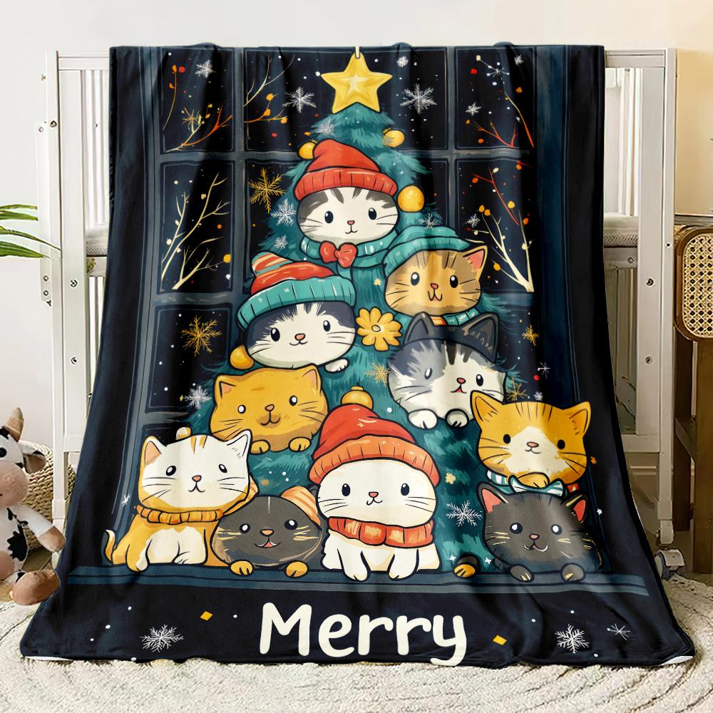 Anime Cute Thin Blanket Bedroom Blanket, Iving Room,sofa Blanket,student Office Nap,camping Trip,children's Gift