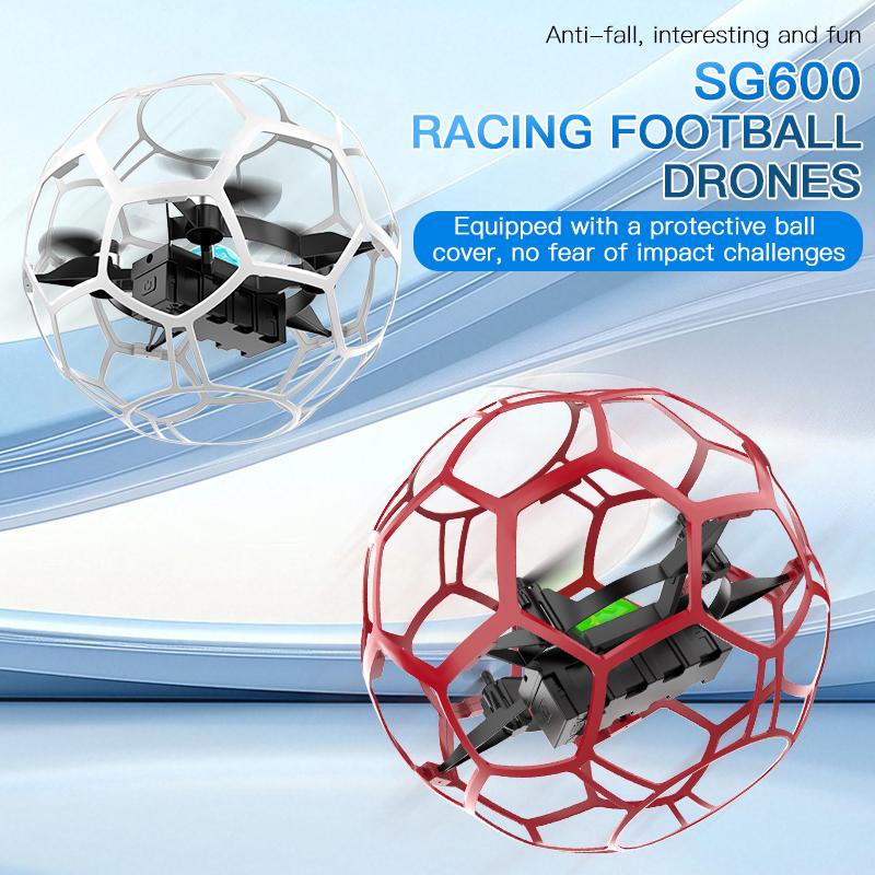 2026 Original SG600 MAX 2.4G RC Racing Football Drone 3D Full Protection Pressure Altitude Brushless Remote Control Quadcopter for Kid Adult