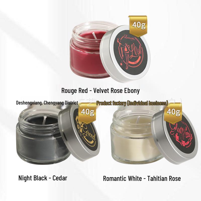 High-Temp Long-Lasting Scented Candle: Tea Aroma for Home and Bedroom, Light and Inviting Women's Fragrance