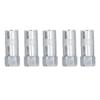 5Pcs Grease Gun Coupler Tightly Bite Durable WearResistant Grease Gun Flat Nozzle for Equipment Maintenance