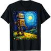 Art Van Gogh Toy Robot Builder Robotics T-Shirt