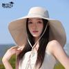 Summer New Shawl Neck Protection Sun Protection Hat Women's Big Brim Outdoor Riding Sun Hat Fashion Bucket Hat