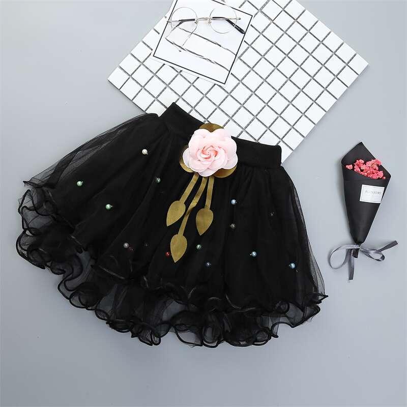 Baby Girl Summer Skirt Fluffy Skirt Short Skirt Girls' Mesh Skirt Children's Princess Skirt