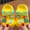 Kids Baby Girls Boys Cute Infant Non-slip Soft Bottom Toddler Home Children Hole Cool Sandals Slippers Cartoon Cave Hole Shoes