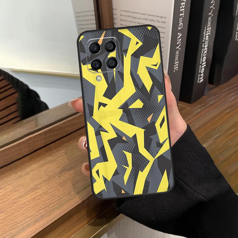 Чехол с принтом в горошек, полосками, абстрактным искусством для Samsung Galaxy M31 M21 M11 M20 M23 M54 M14 M34 M13 M52 M32 M12 M16 M36 M56 M15 M55
