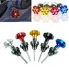 2024 New 1Pcs Scooter Motorcycle Engine Oil Dipstick Filler Cap Plug Engine Crankcase Oil Level Gauge Red Blue Black Aluminum