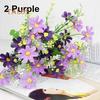 1 Bouquet 28 Heads Artificial Fake Flower Home Coffee Shop Wedding Decor