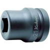 Impact Wheel Nut Socket Drive X 19mm Overall Inner 1 Piece Ko-ken PS8-17, 25.4mm Length, Only,