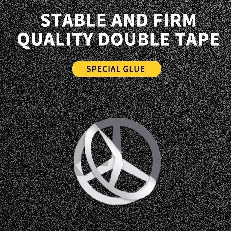 13mm Car Key Emblem Stickers Accessories For Mercedes Benz AMG E S C A B Class GLE GLS CLS GLC CLA GLA GLK GLB W205 W221 W177 EQSTU1
