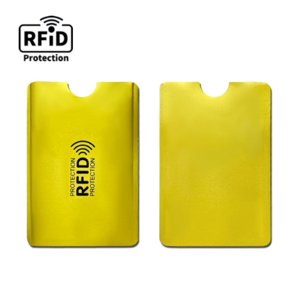 10 шт. Ультратонкий кошелек с защитой от RFID, блокирующий считыватель, замок, держатель для банковских карт, защита от кражи, чехол для кредитных карт, защита, новая RFID-карта