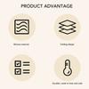2PCS Collapsible Design Lunch Storage Container Silicone Airtight Kitchen Organizer  For Picnics