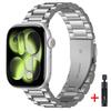 Металлический ремешок для Apple Watch 46мм 42мм 45мм 44мм 40 41мм Ultra 3 2 1 49мм Модный браслет iWatch Серии 11 10 9 8 7 6 5 SE3