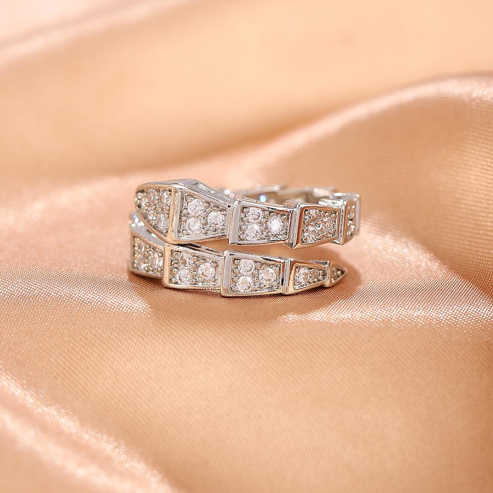 New Time Run Cross Ring, Niche Opening Adjustable Non Fading Ring