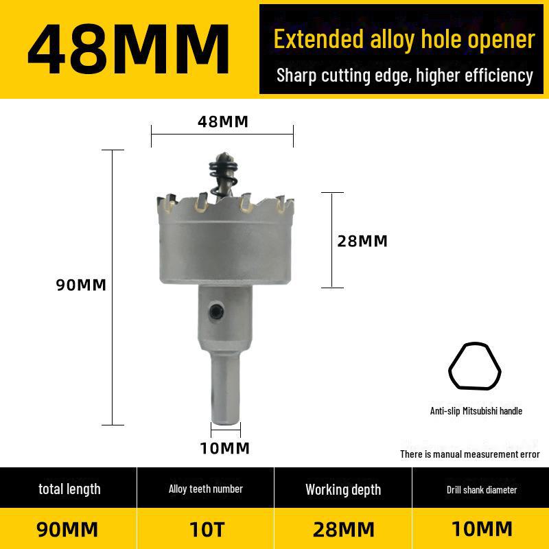 Stainless Steel and Alloy Metal Hole Punching Drill for Thick Plates